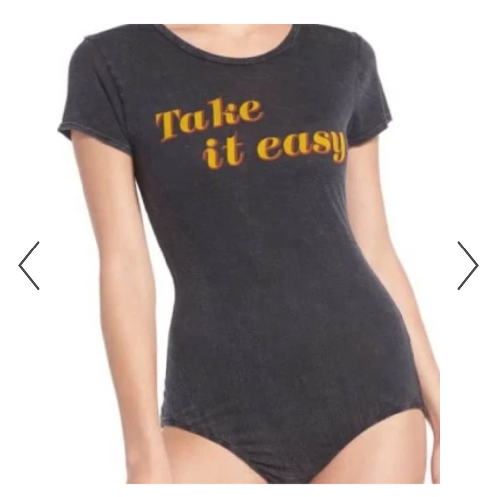 BRAND NEW Project Social T “Take It Easy” Bodysuit